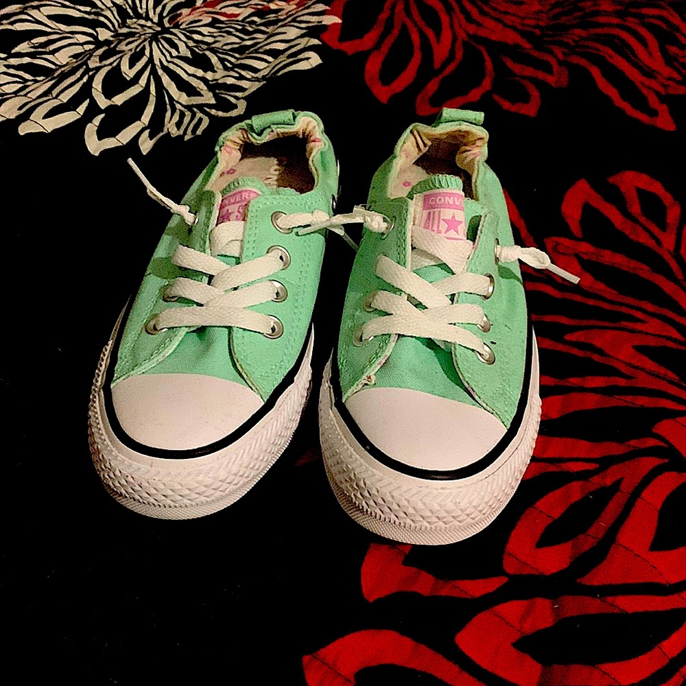 Light blue converse